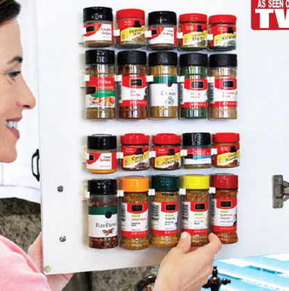 Clip N Store Kitchen Storage Spice Rack