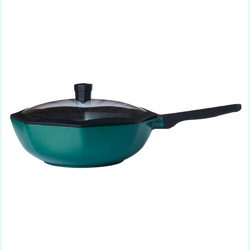 Star Shaped Non-Stick Wok