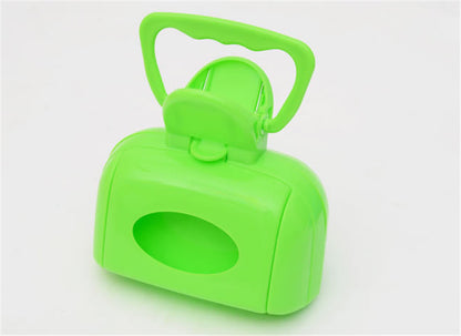 Pet toilet pick-up and cleaning tool