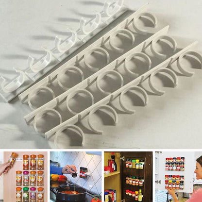 Clip N Store Kitchen Storage Spice Rack