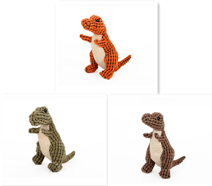 Pet Toys: Giant Dog Chew Dinosaur Squeakers