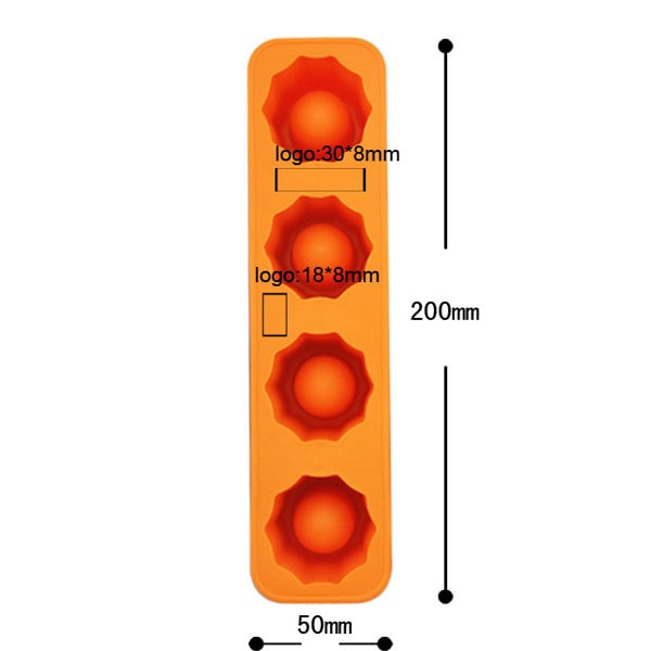 Ice Cube Tray Mold for Shot Glasses