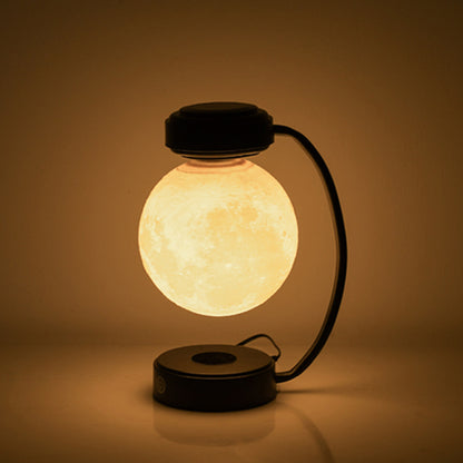 3D Wireless LED Office Magnetic Levitating Moon Light