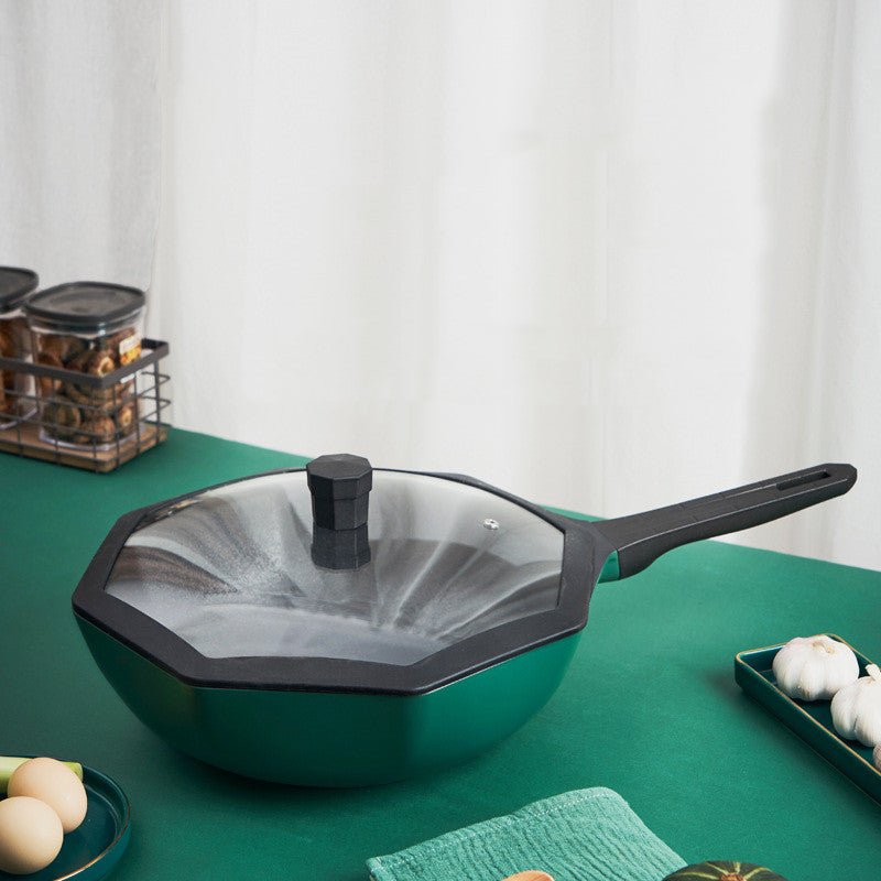 Star Shaped Non-Stick Wok