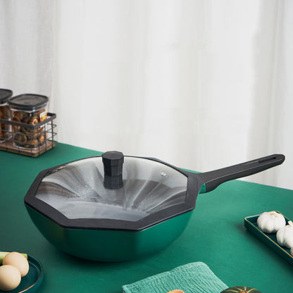 Star Shaped Non-Stick Wok