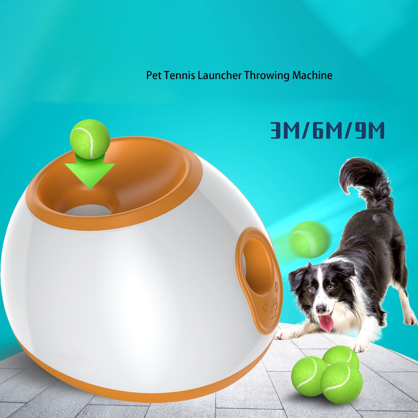 Tennis Ball Thrower Toy for Dogs