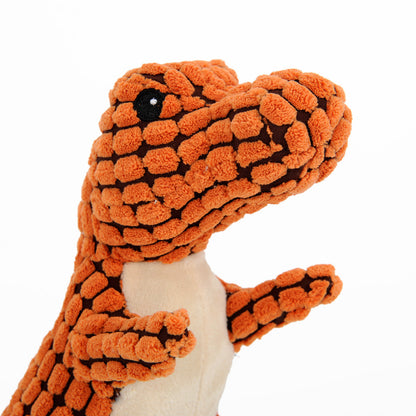 Pet Toys: Giant Dog Chew Dinosaur Squeakers