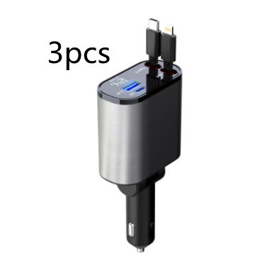 Fast Car Charger and USB TYPE-C 100W Adapter