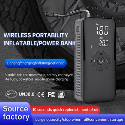 Wireless Digital Tire Inflation Pump