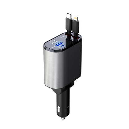 Fast Car Charger and USB TYPE-C 100W Adapter