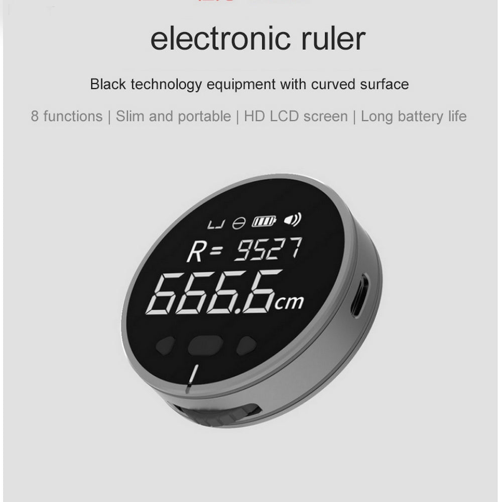 High Precision Digital Measuring Tape With High Definition LCD